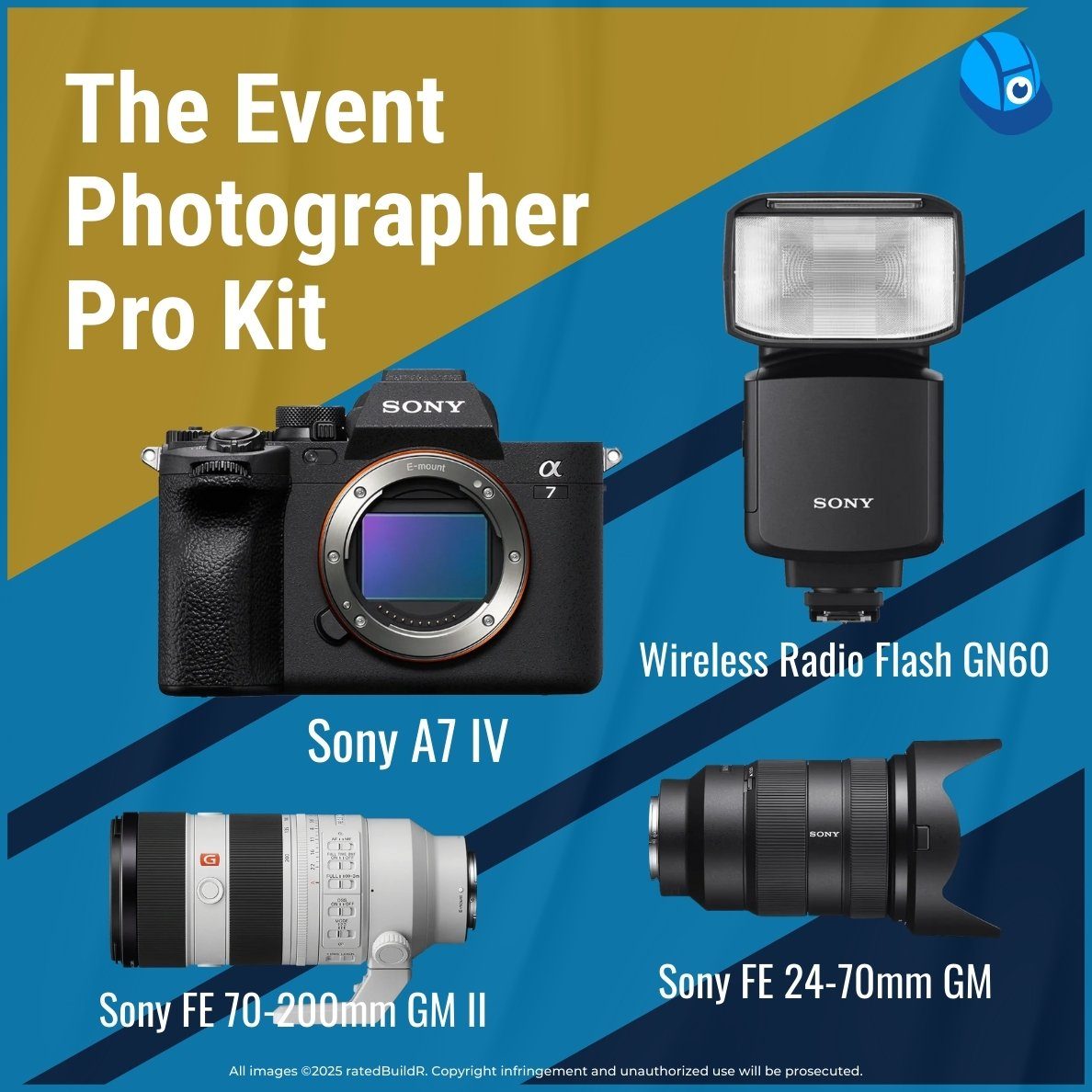 The Event Photographer Pro Kit - Product Image - ratedBuildR.com
